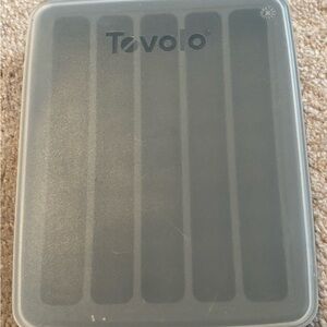Tovolo Silicone Water Bottle Ice Cube Tray Ice Pop Mold - Gray Silicone